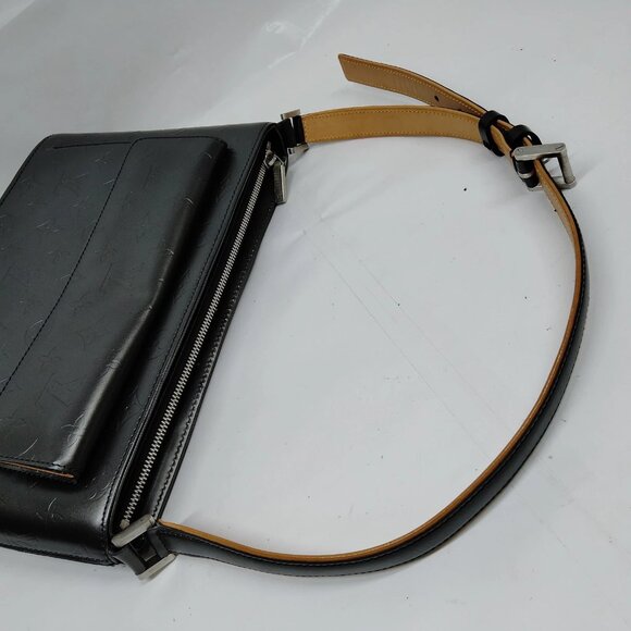 Authentic Louis Vuitton Alston Black Monogram Shoulder Bag mn660-121425 - Picture 7 of 16